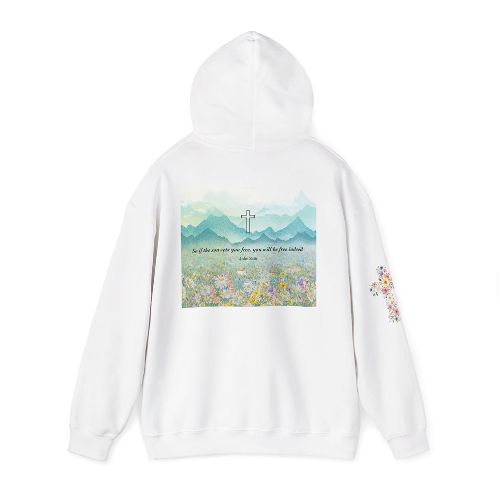 John 8:36 - Soft Blend Hoodie